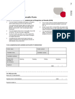 IELTS Enquiry On Results Form: Notes For Candidates On The Submission of Enquiries On Results (EOR)