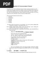 Detailed LIS Communication Protocol: // A Query Record