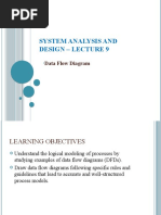 System Analysis and Design - Lecture 9: Data Flow Diagram