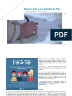 2020-10-04. Fratelli Tutti. Papa Francisco - Sintesis PDF