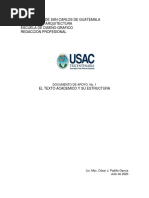 Doc. de apoyo No. 1 El texto academico