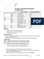 1.5.10 Packet Tracer - Verify Directly Connected Networks - Es XL