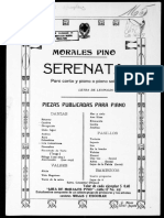 Serenata - Piano - Voz Morales Pino PDF