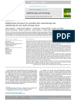 2020 Multifactorial Risk Factors For Mortality After Chemotherapy and Radiotherapy For NSCLC