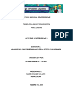 Evidencia 3 Analisis de Caso Generalidades de La Oferta y La Demanda