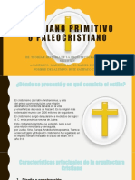 Estilo Cristiano Primitivo o Paleocristiano