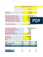 DCF Method (Instrict Value of A Stock) by Adam Khoo