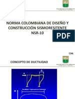 3.1. NSR-10 Ductilidad y Energia