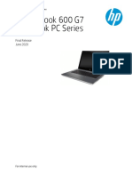 HP ProBook 600 G7 Notebook PC Series