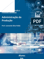 Administração Da Produção