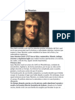 Biografía de Isaac Newton