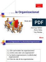 Semana 1 Teoría_Organizacional 2018-2