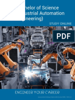 Bachelor of Science (Industrial Automation Engineering) : Engineer Your Career