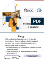 Medidas de efecto o impacto