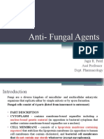 Anti-Fungal Agents: Jagir R. Patel Asst Professor Dept. Pharmacology
