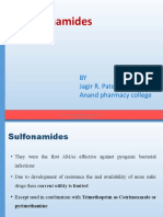 Sulfonamides: BY Jagir R. Patel Anand Pharmacy College