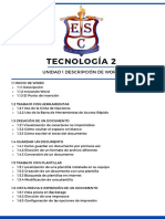 Unidad 1 Descripción de Word PDF