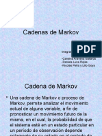 Caso #1 Aplicación Cadenas de Markov