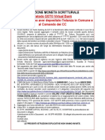 Creazione Moneta Scritturale Metodo GST Virtual Bank PDF