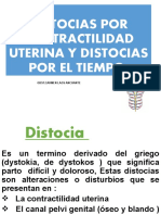 Distocias Por Contractilidad Uterina y Distocias Por El Tiempo