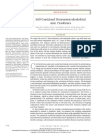 Self-Contained Neuromusculoskeletal Arm Prostheses: Brief Report