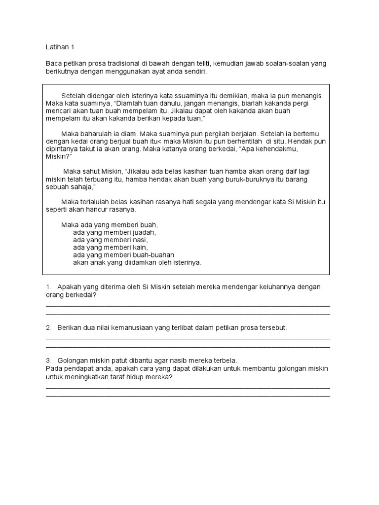 Latihan Bahagia Sesudah Derita