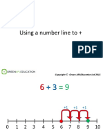 Adding On A Number Line