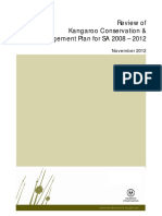 Pa Gen Kangaroo Management Plan Review 2012