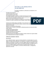 Normalización para La Elaboración e Interpretación de Dibujos