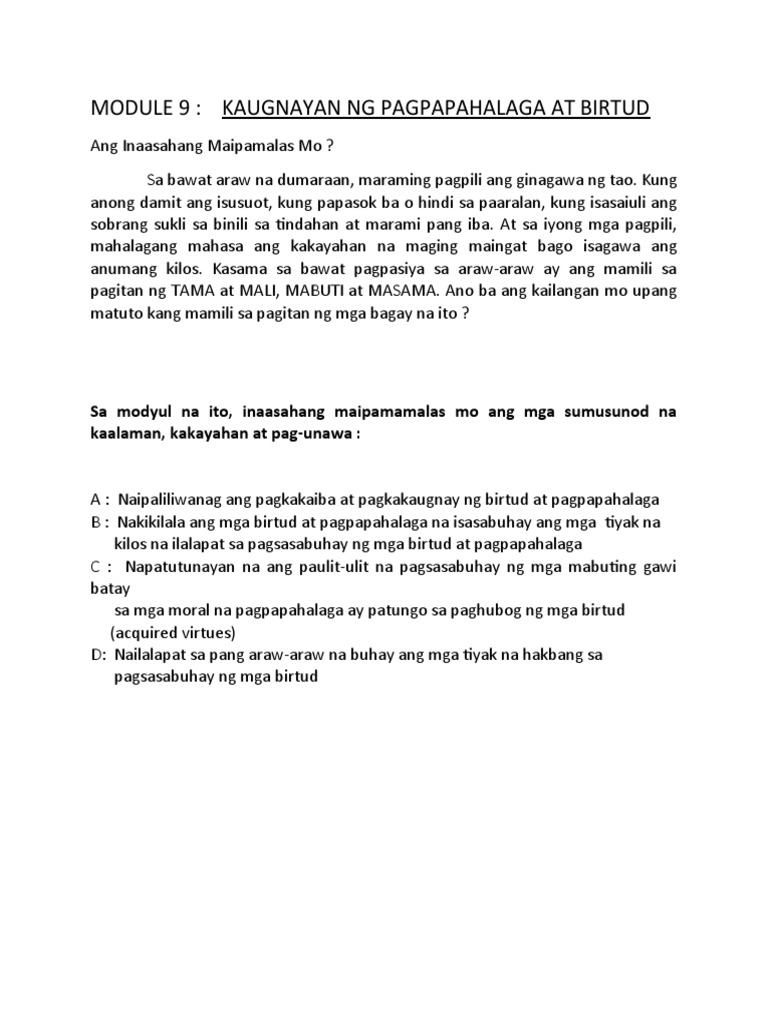 Module 9 | PDF
