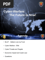 Cyber-Warfare: The Future Is Now!