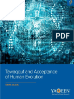 Tawaqquf and Acceptance of Human Evolution - David Jalajel PDF
