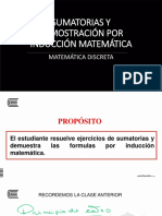 Sumatorias e Induccion Matematica PDF