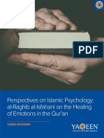 FINAL - Perspectives On Islamic Psychology - Al Raghib Al Isfahani On The Healing of Emotions in The Quran