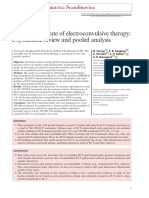 The Mortality Rate of Electroconvulsive Therapy-A Systematic Review and Pooled Analysis - Trring 2017