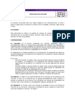 PC 001 Procedimiento de Colocación Concreto Estructuras