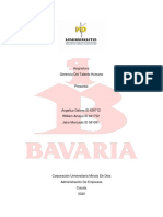 Actividad #2 Informe Sobre Diagnosico y Planeacion de Talento Humano en Una Empresa