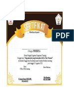 Sertifikat Peserta