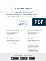 Codigo Edmodo 5A PDF