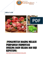 Buku Ajar Pengawetan Daging Melalui Perpaduan Fermentasi Ensiling Daun Selada Dan Biji Kepayang PDF