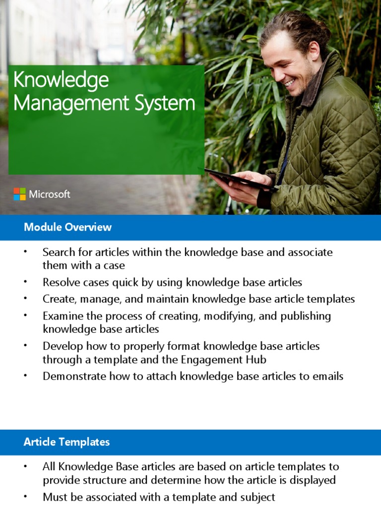 Knowledge Management System | PDF | Microsoft Outlook | Information Science
