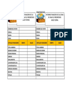 Informe Finaciero de La Zona 39. Bajo El Presbiterio: Arley Serna Informe Finaciero de La Zona 39. Bajo El Presbiterio: Arley Serna