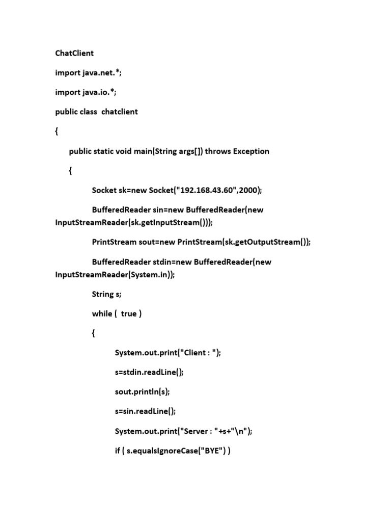 Networking Programs | PDF | Internet Protocols | Network Layer Protocols