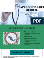 Papel social del médico