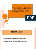 Sistem Ekonomi Islam PDF