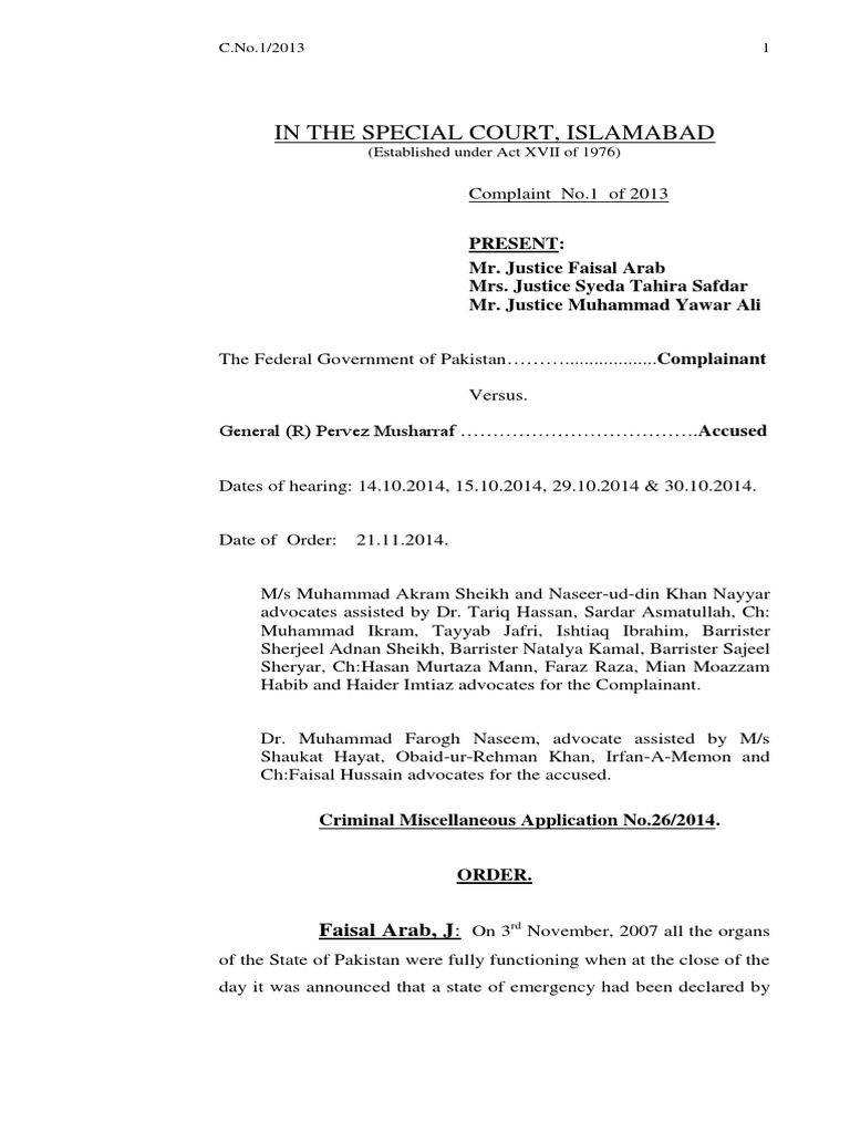 Order On Crl.M.A.No.26-2014 | PDF | Government Institutions | Public Sphere