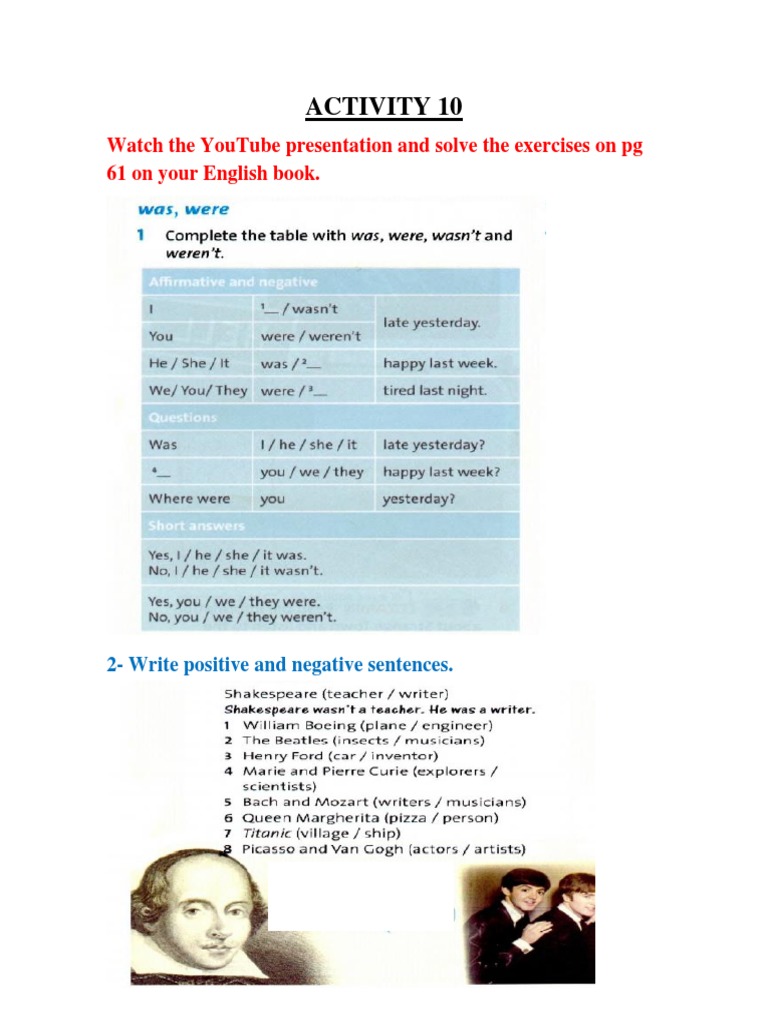English Grammar Practice Tasks | PDF | Language Arts & Discipline