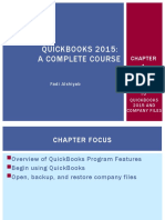 QB 2015 CH 1 Lecture - Introduction To QuickBooks and Company Files