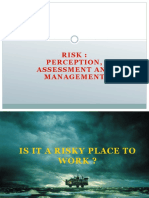 Modul - Risk Perception, Assessment and Management