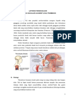 LP CVA Thrombosis